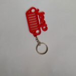JEEP GRILL ANAHTARLIK Renk:Kırmızı