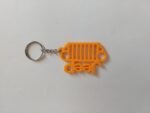 JEEP GRILL ANAHTARLIK Renk:Turuncu - Görsel 7