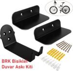 Bisiklet Pedaldan Duvara Asma ve Teker Aparatı