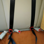 Isofix Çocuk Oto Koltuğu Aparatı Çoğu Araca Uygun Metal Aparat, Emniyet Kemerli Model ve Kılavuz Plastiği - Görsel 5