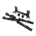 Isofix Çocuk Oto Koltuğu Aparatı Çoğu Araca Uygun Metal Aparat, Emniyet Kemerli Model ve Kılavuz Plastiği - Görsel 7