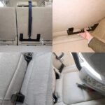 Isofix Çocuk Oto Koltuğu Aparatı Çoğu Araca Uygun Metal Aparat ve Kılavuz Plastiği - Görsel 4